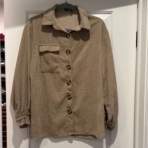 Nasty Gal Tan Utility Jacket